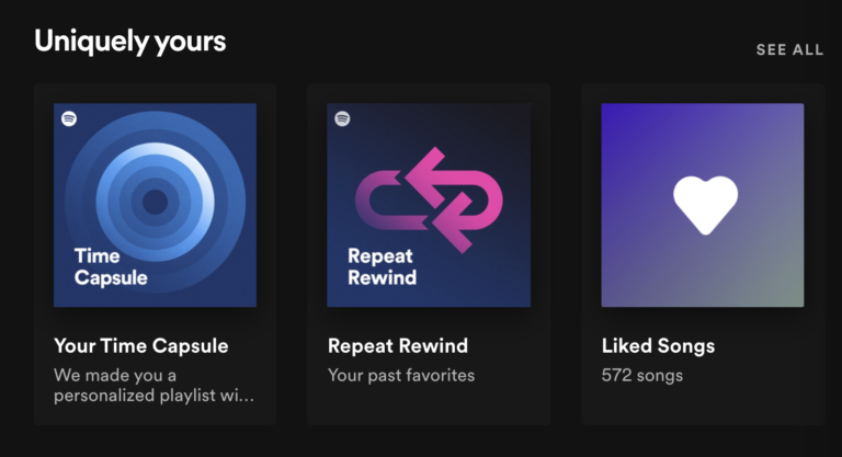 Personalization Spotify