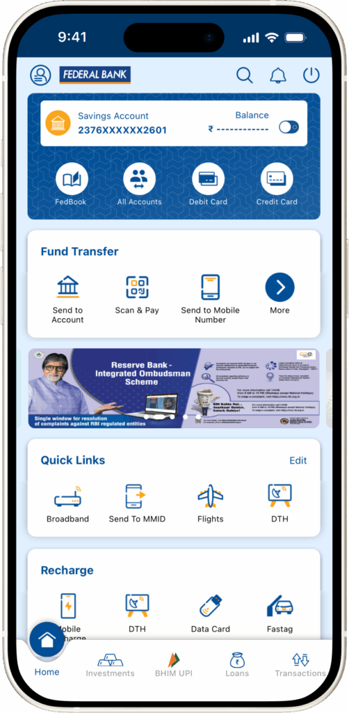  federal bank App