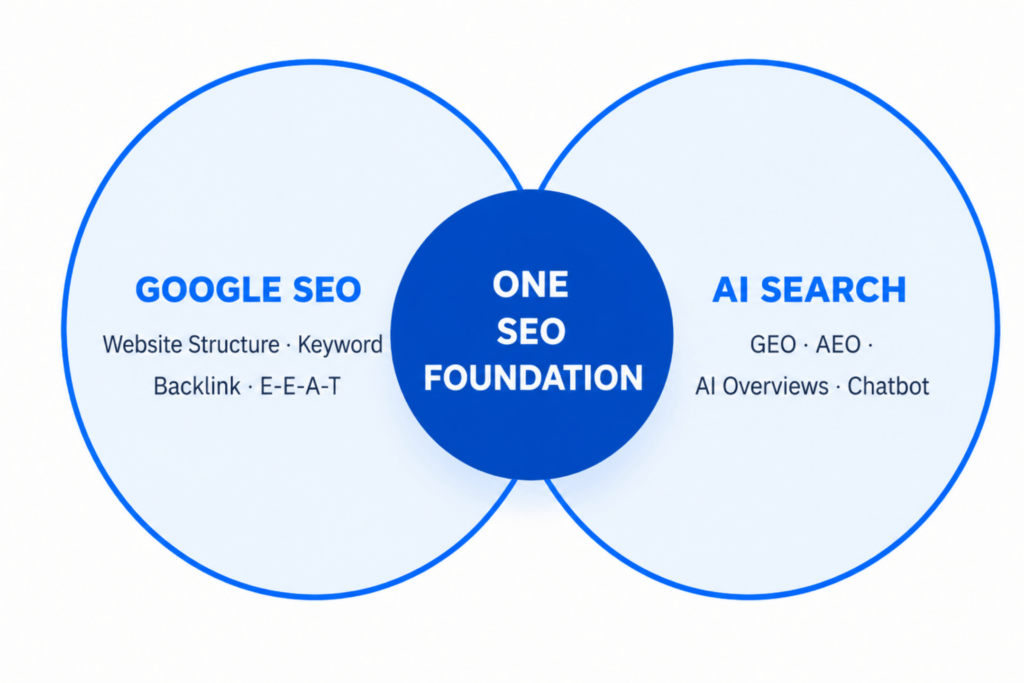 Google SEO และ AI Search